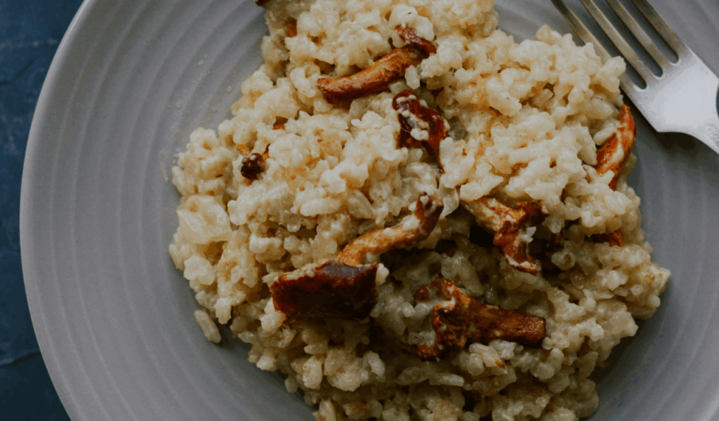 Mushroom and Thyme Risotto