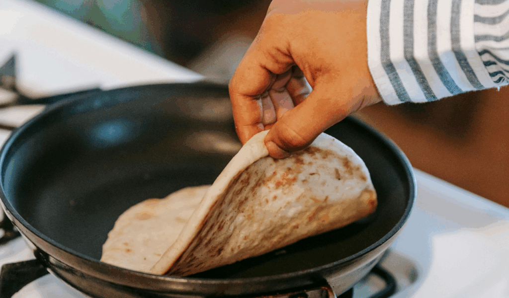 Toast on a Pan Instead of a Toaster