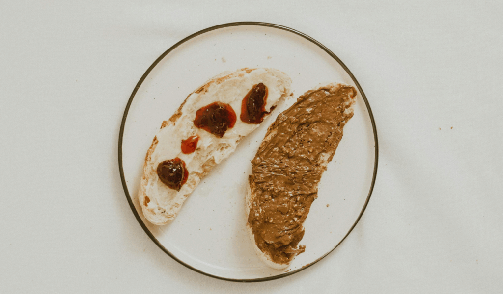  Nut Butter on Whole Grain Toast or Apple Slices