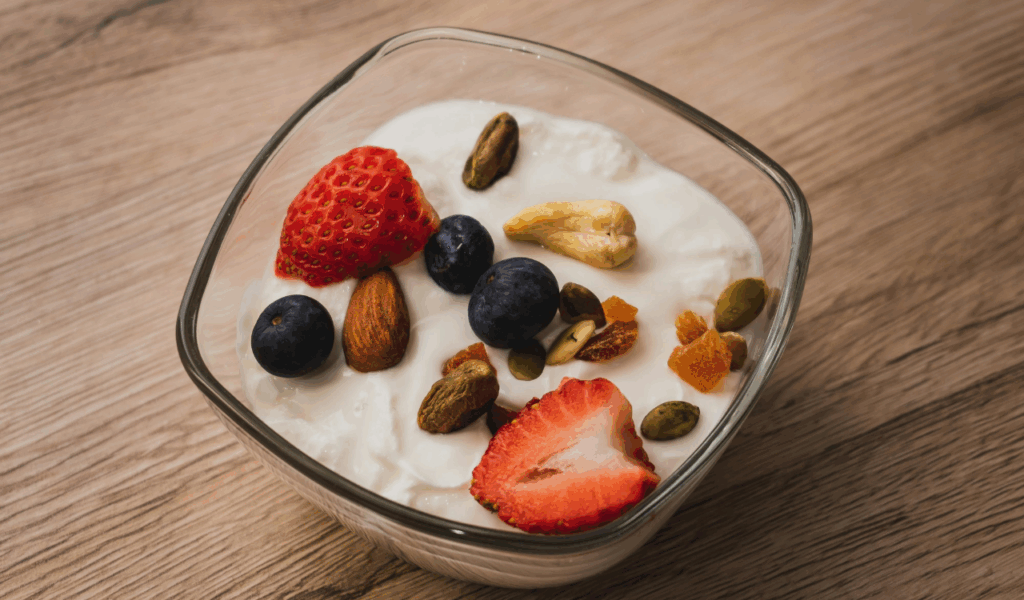  Greek Yogurt with Fruit & Nuts