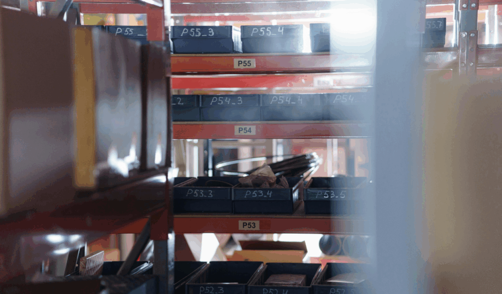 Use Clear Bins for Easy Visibility