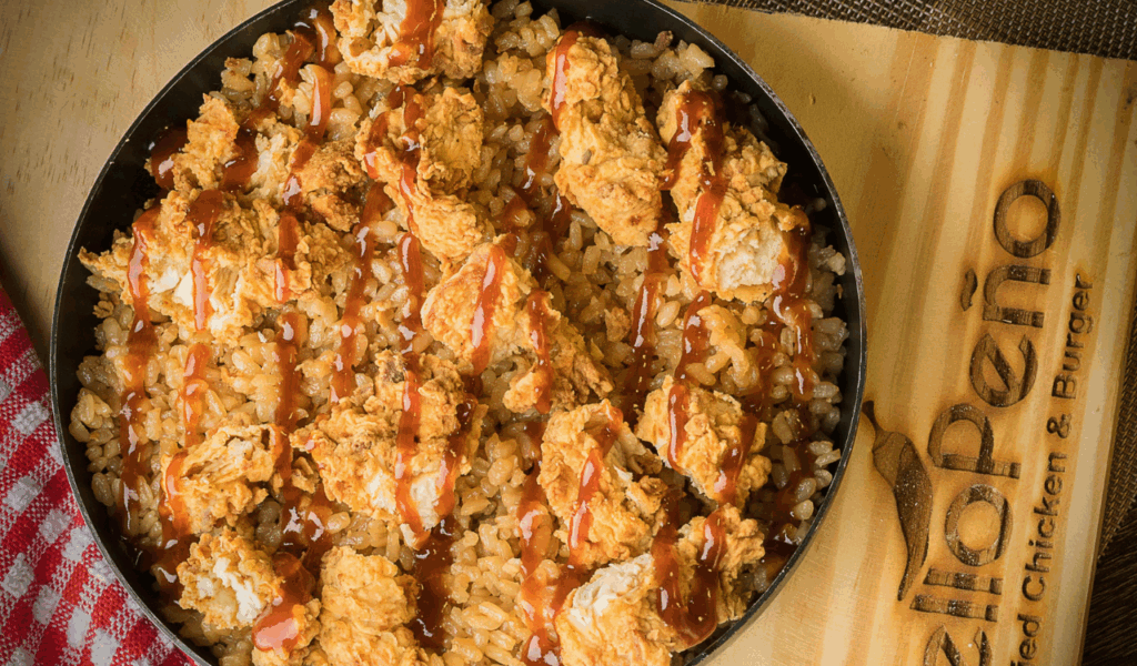 Crispy Rice with Spicy Toppings