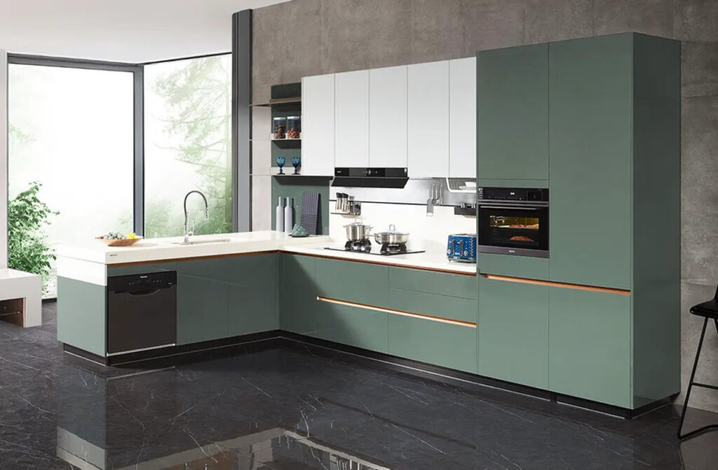 Soft Green Cabinet