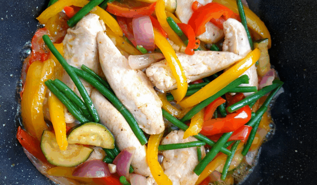 Sheet-Pan Chicken and Veggies