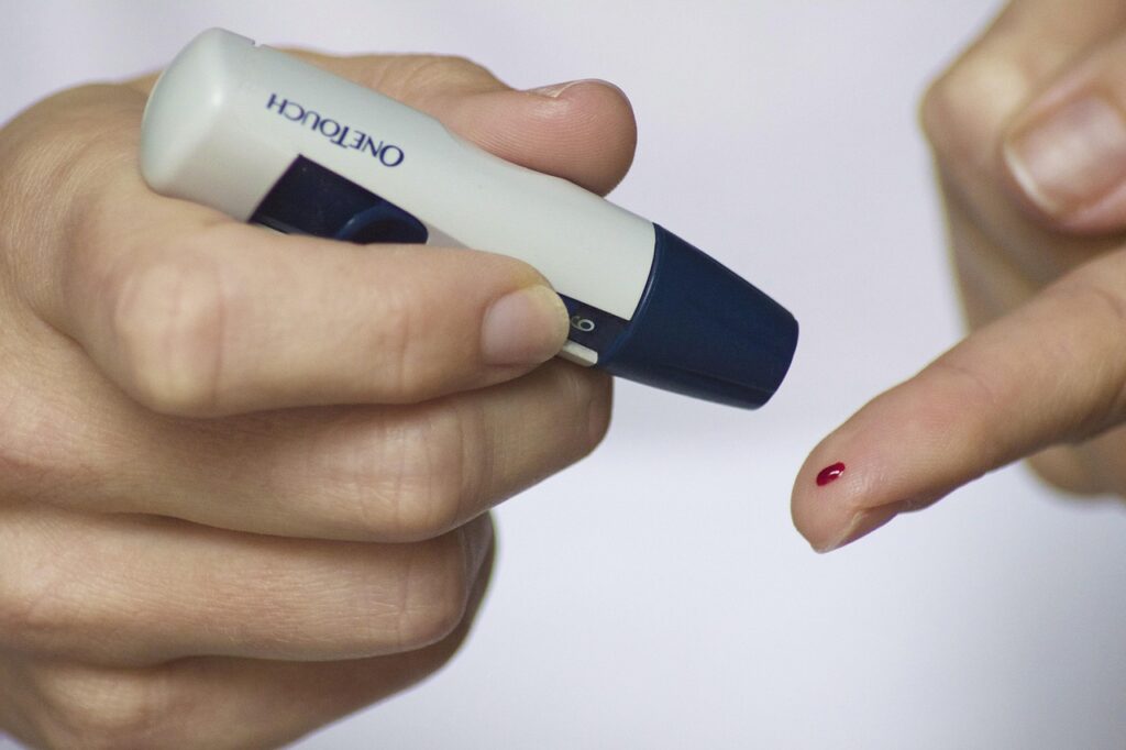 Blood sugar test