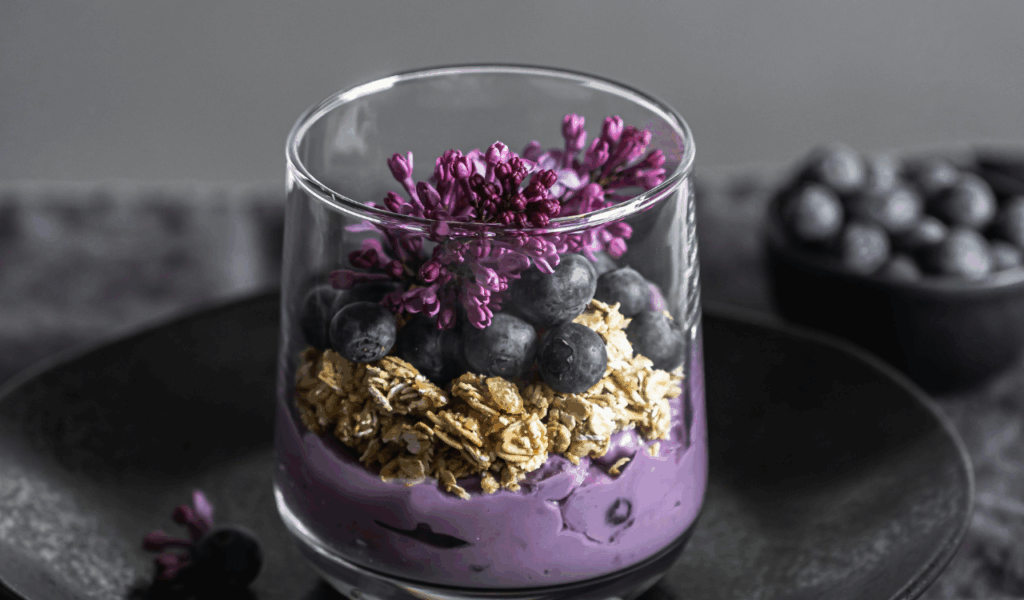 Greek Yogurt Parfait with Berries & Granola