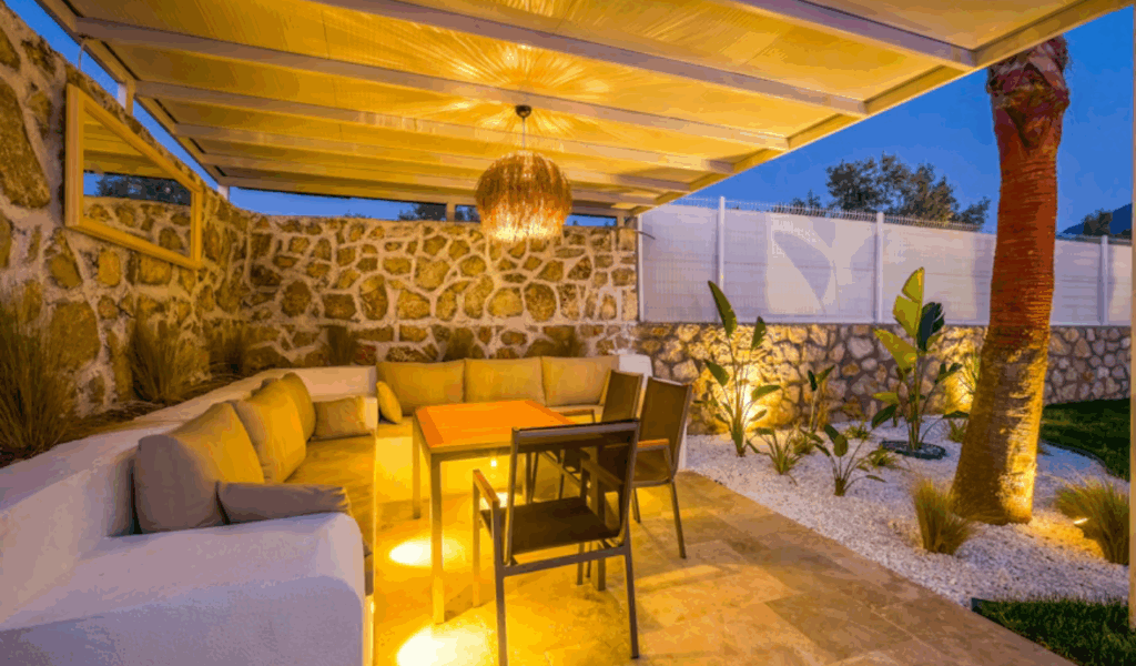 Bring in Soft Outdoor Lighting