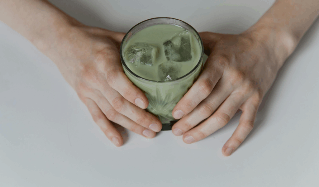 Iced Green Tea with Honey