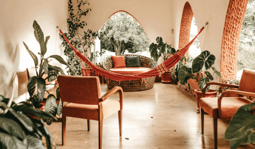 Warm Terracotta and Rust Tones