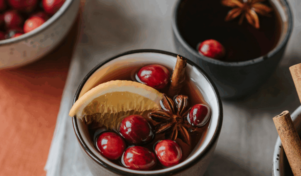 Spiced Hot Cranberry
