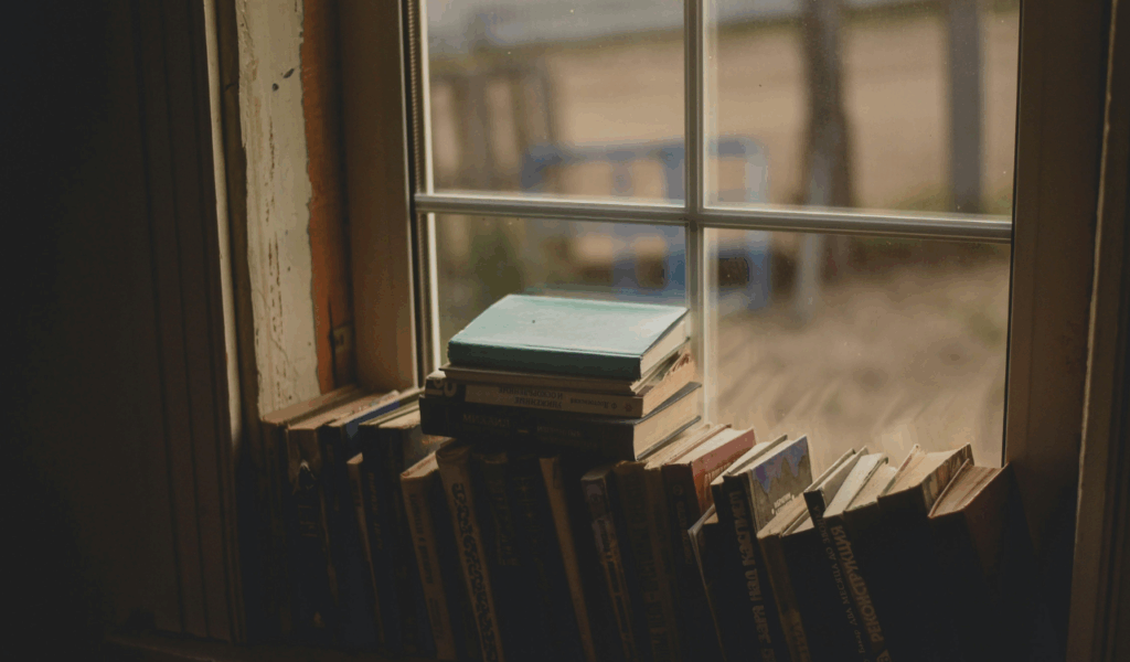 Turn a Window Sill into a Book Ledge