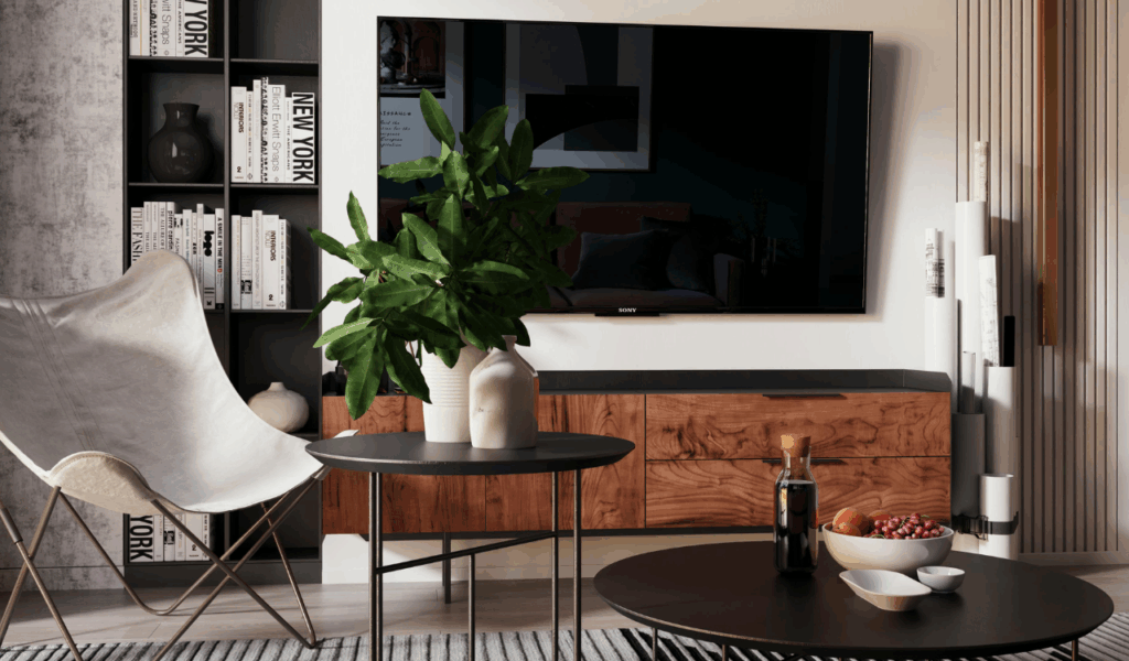 Use a Console Table as a Mini Library