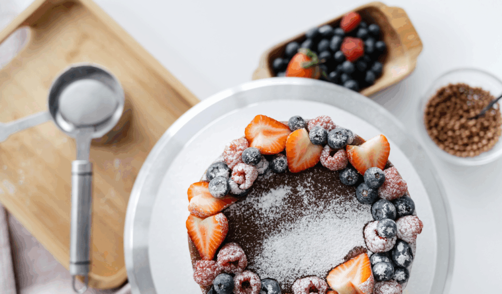 No-Bake Chocolate Biscuit Cake
