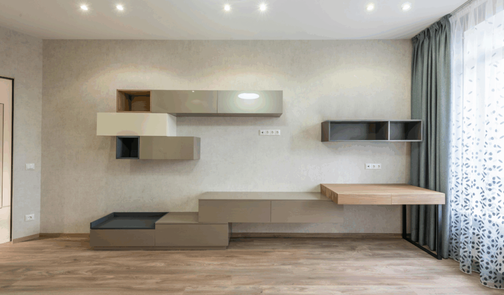 Add Floating Shelves for Display