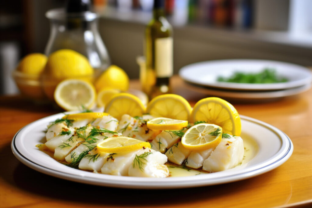 Lemon-Herb Baked Cod