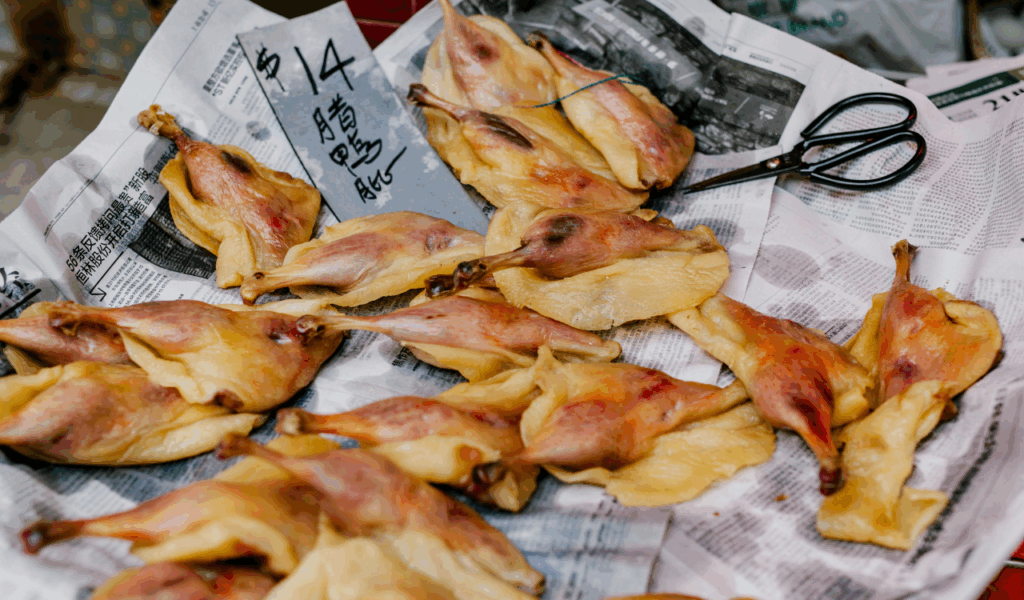 Slightly Dry Chicken or Meat