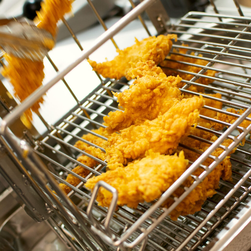 Drain Fried Chicken