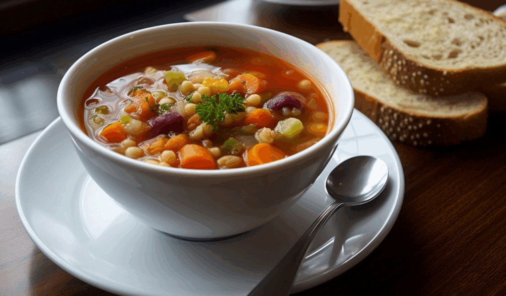 Vegetarian Lentil & Sweet Pepper Stew
