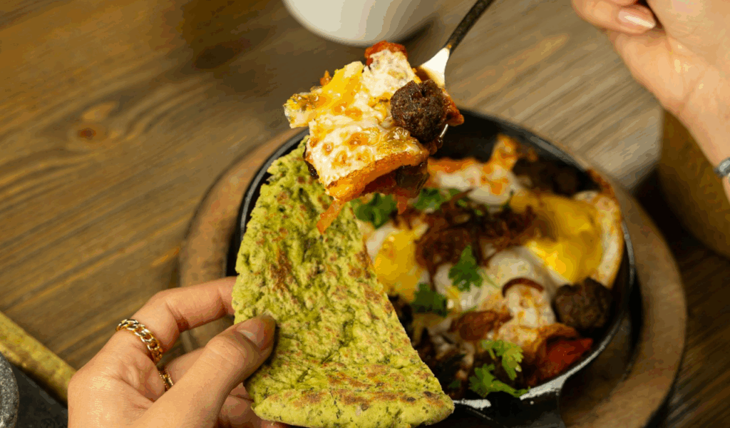 Queso Fundido with Chorizo and Chips