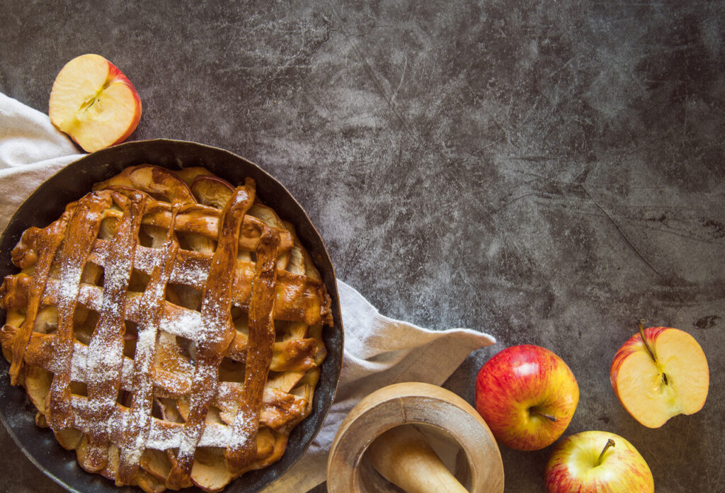 Caramel Apple Cobbler