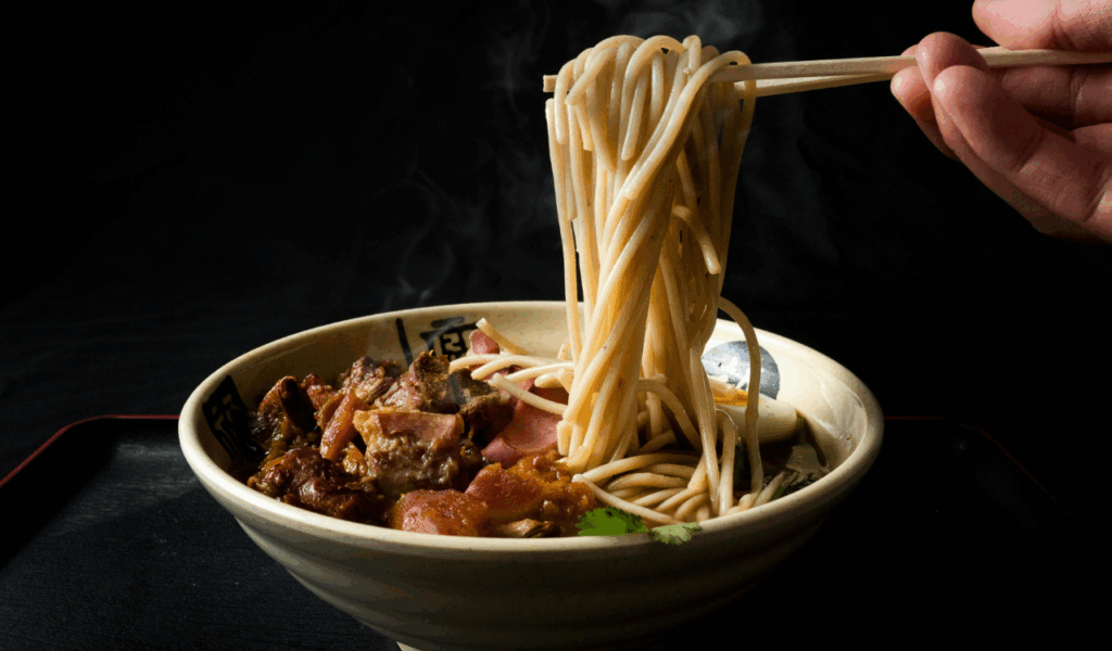 Korean Spicy Beef Noodle Soup (Kal-guksu Style)