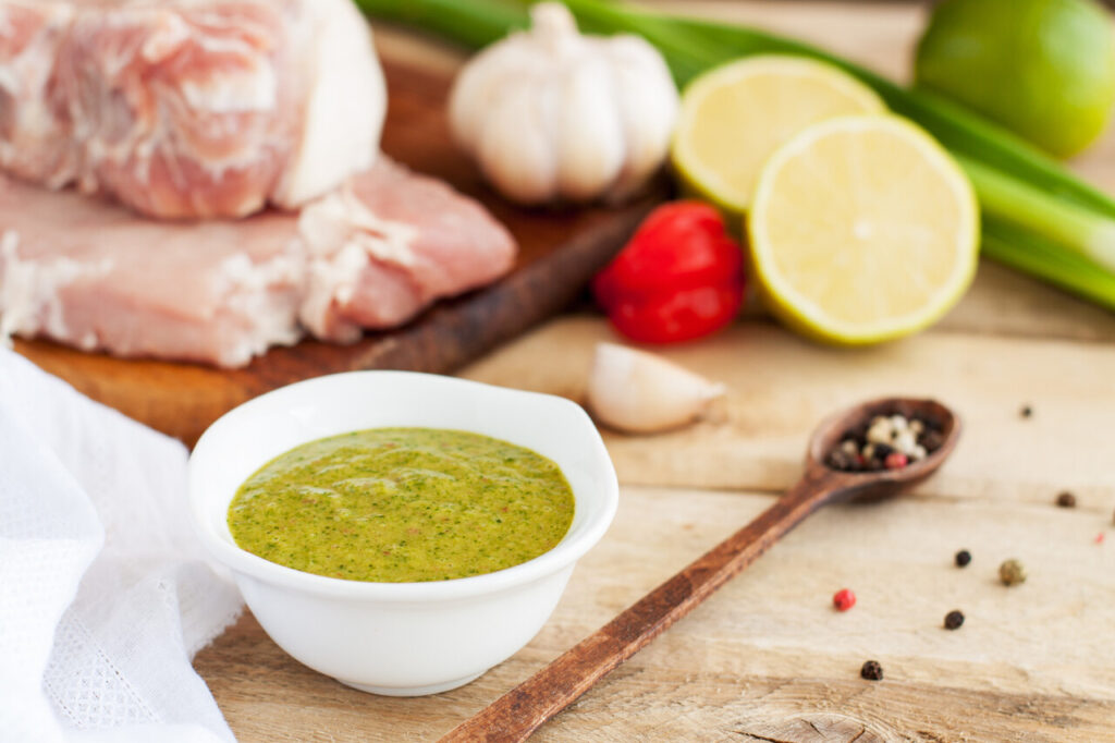Classic Garlic And Herb Marinade