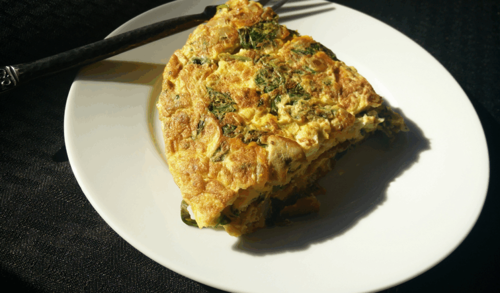 Omelet Loaded with Vegetables