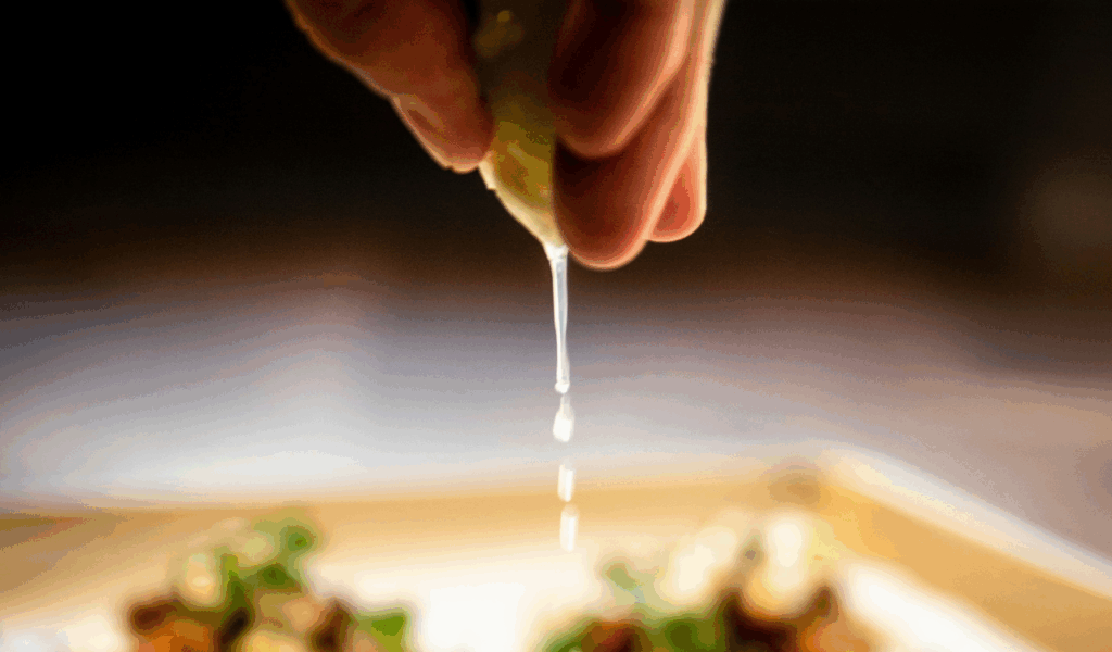 Use a squeeze of lemon to brighten everything