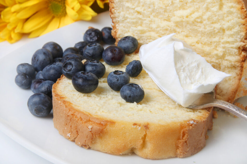 Gluten-Reduced Whipped-Cream Pound Cake