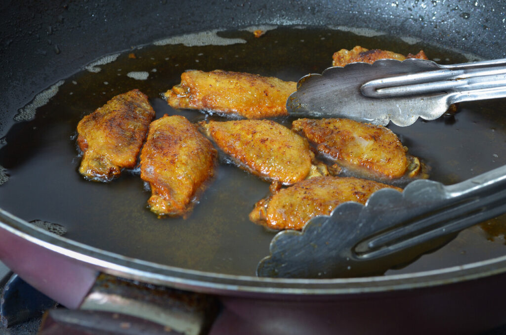 Maintain Oil Around 350 Degrees