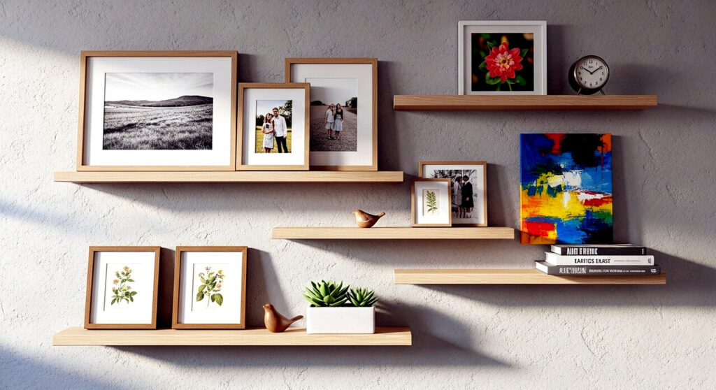 Install Floating Picture Ledges