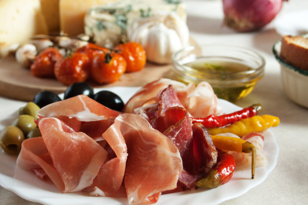 Classic Italian Antipasto Platter