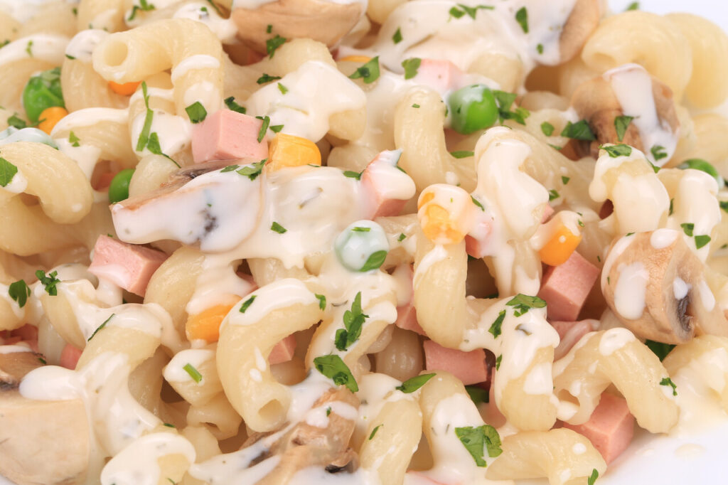 Classic Mayo & Veg Macaroni Salad