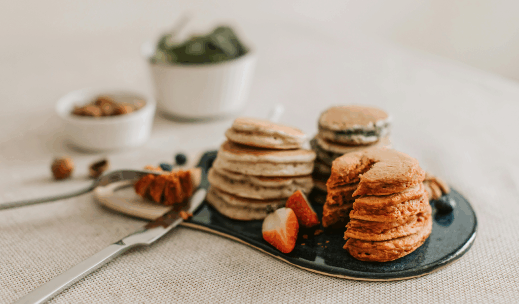 Sweet-Potato & Cinnamon Pancakes