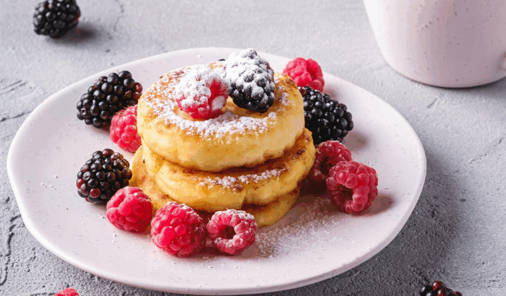 Cottage-Cheese Protein Pancakes