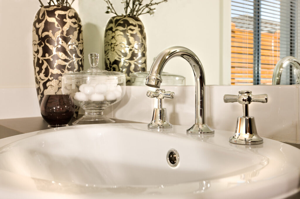 Small Mixed Finish Hardware And Fixtures