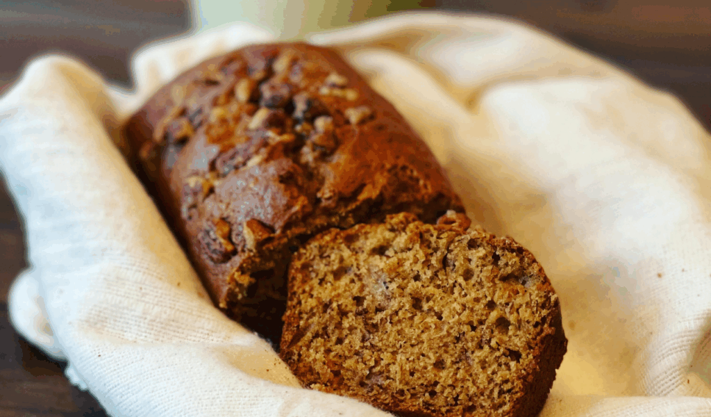 Banana Bread as a Pastry-Style Quick Bread