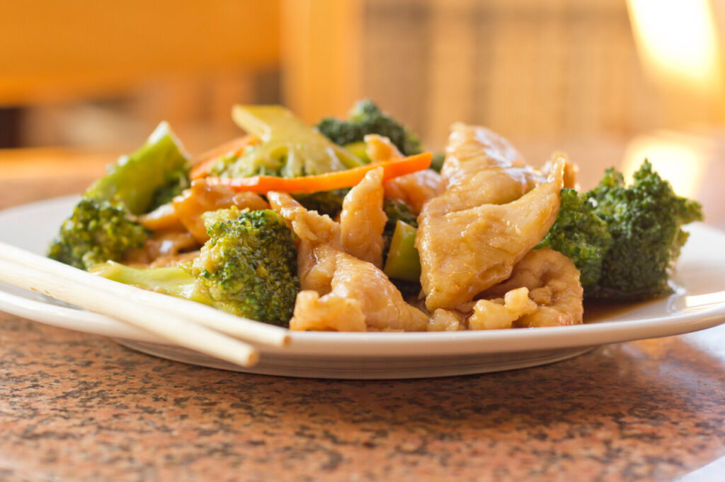 Garlic Ginger Chicken and Broccoli