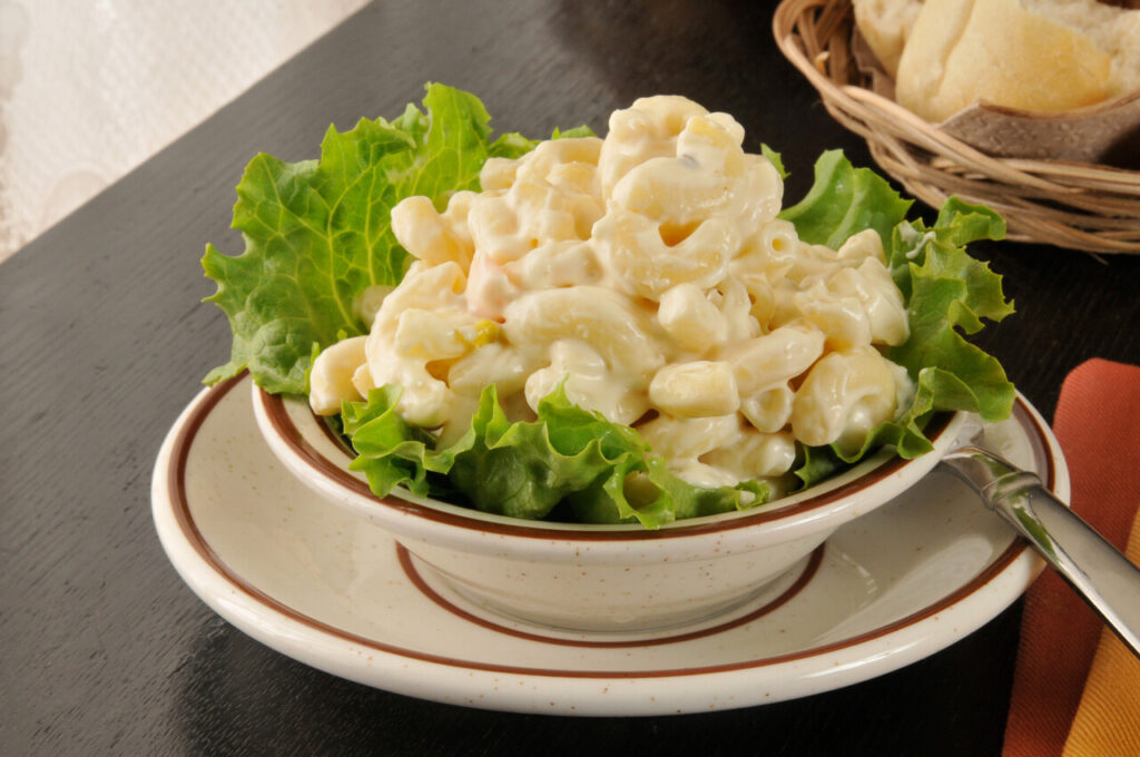 Greek Yogurt Cream Macaroni Salad