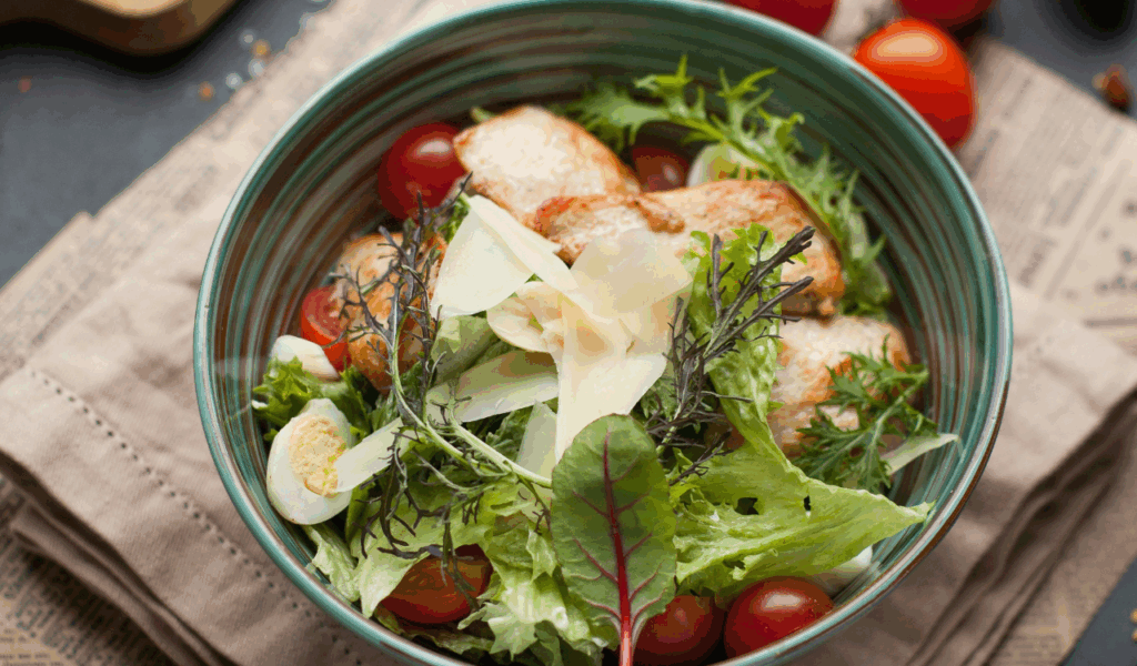 Add optional toppings for a polished finish