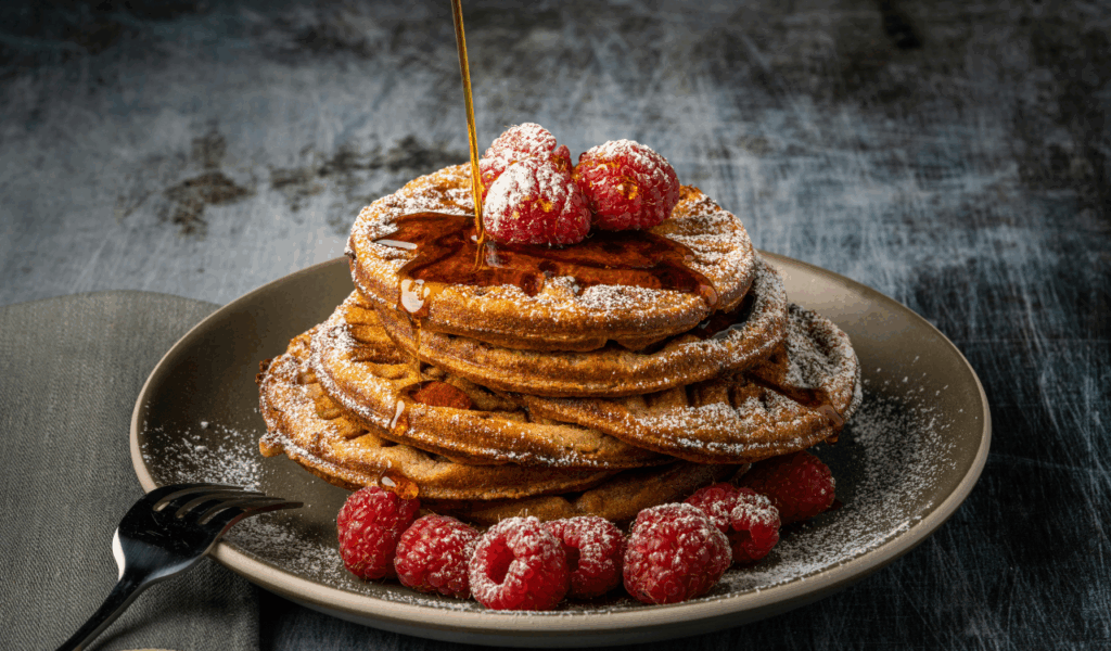 Almond-Flour & Berry Pancakes