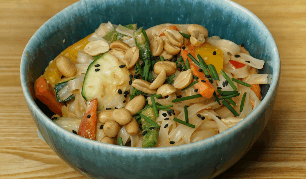 Thai-Inspired Peanut Noodles
