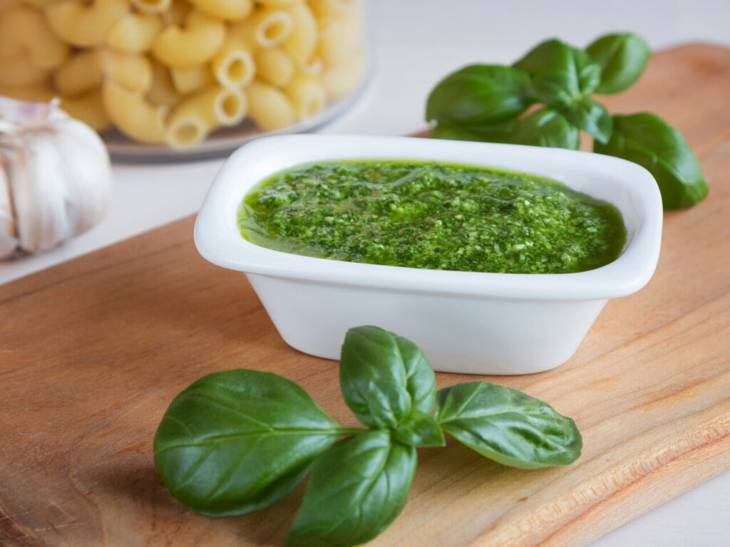Spinach-Basil Pesto