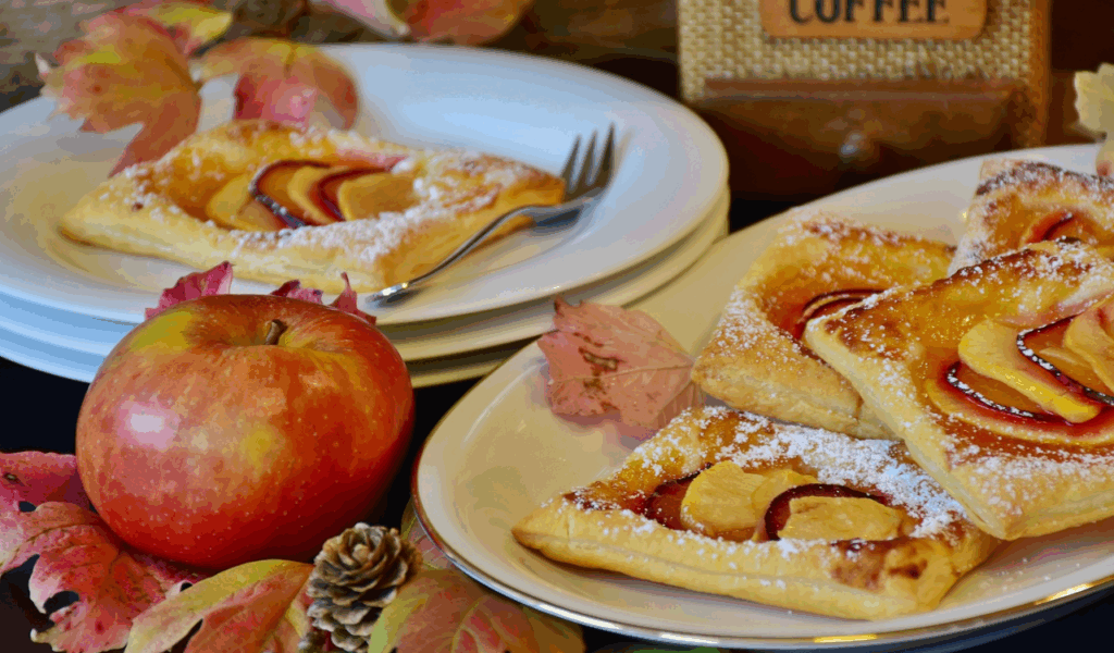 Puff Pastry Fruit Turnover