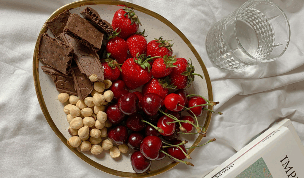 Fruit and Chocolate Dessert Board