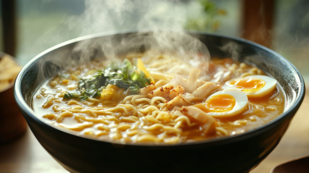 Budae Jjigae Style Ramen Stew