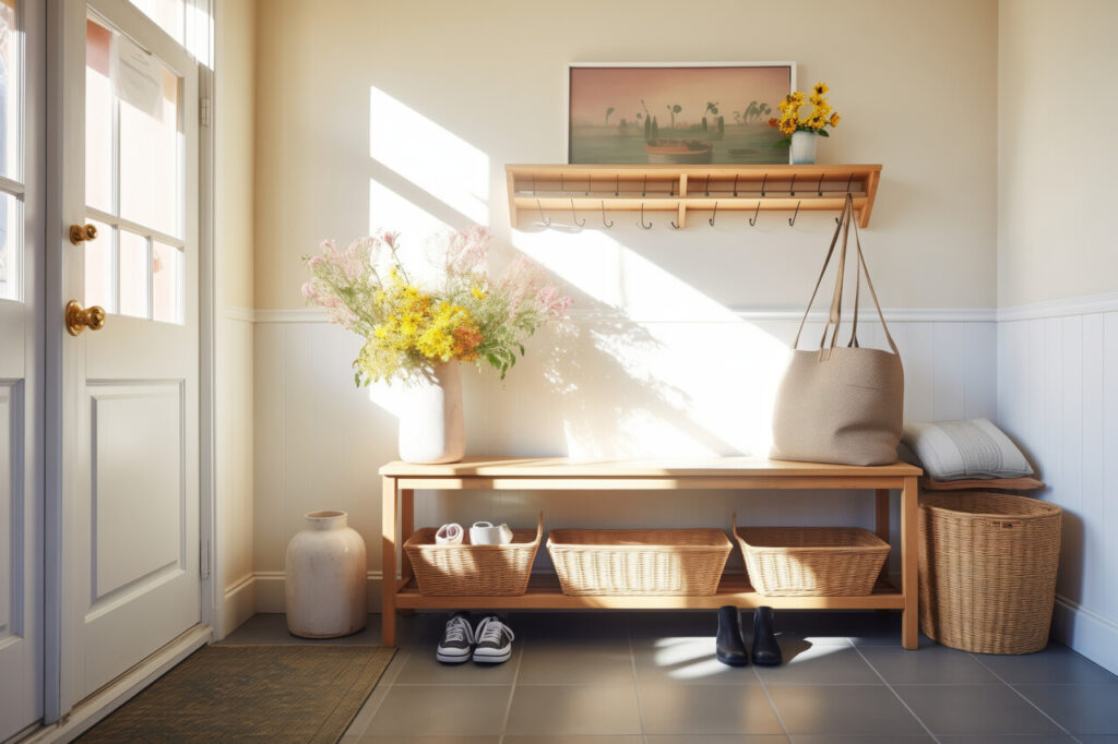 Keep The Entry Tidy And Purposeful