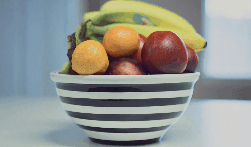 Fresh Fruit Like Apples or Bananas