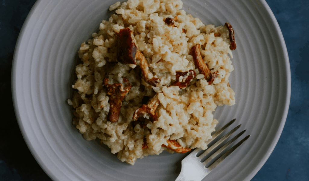 Creamy Mushroom Orzo