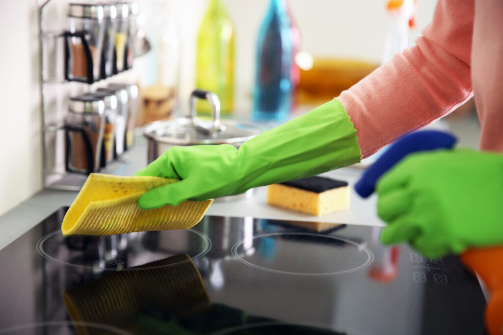 Clean the kitchen as you go